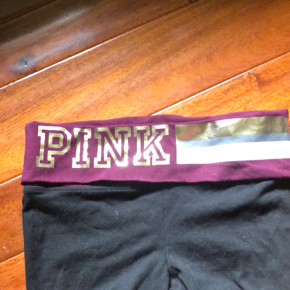 PINK yoga pants!!